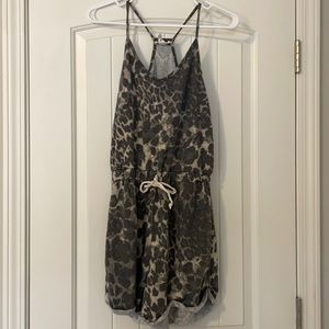 Women’s Medium Camo Romper